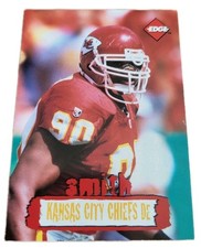 1996 Collector's Edge Neil Smith #118 Kansas City Chiefs Football Card (Q1