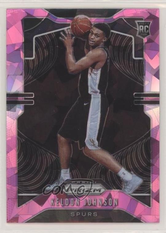 2019-20 Panini Prizm Rookie Pink Ice Prizm Keldon Johnson #273 0ad