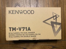 Kenwood TM-V71A Dual Band - Ham Radio Transceiver - New in Box