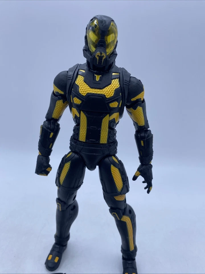 Figura de acción Yellowjacket de Marvel Legends primeros 10 años de Ant Man paquete de 2 Foto 4 de 4