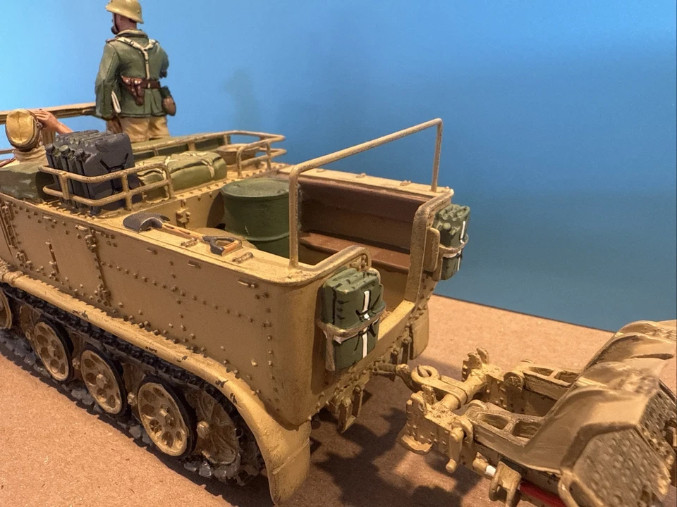 King & Country AK026 Desert Transport Sd. Kfz. 11 Halftrack сняты с производства WW2 немецкий - Изображение 2 из 4