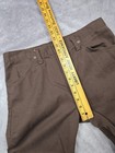 Vintage 70s 80s Rustler Wrangler Brown Work Pants Trousers 32W Talon 42 Zip USA — photo 4