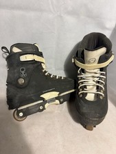 Razors Jeff Stockwell Aggressive Inline Skates UK12 Rare USD Them Mesmer Vintage