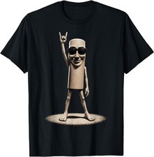 Tung Tung Tung Sahur Rock Funny Brainrot for Men Women Kids T-Shirt
