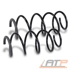 2x FAHRWERKSFEDER FEDER VORNE FÜR RENAULT MEGANE 2