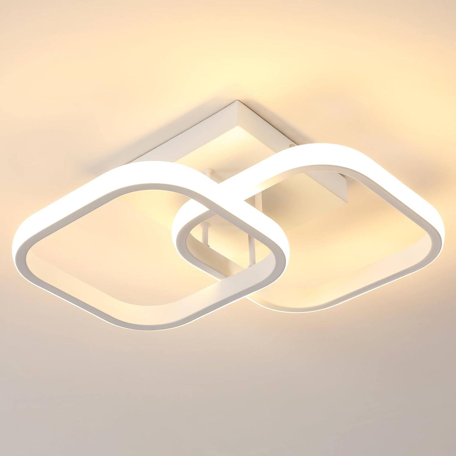 Plafoniera LED 18W 2160LM Moderna: Lampada Soffitto Camera e Cucina