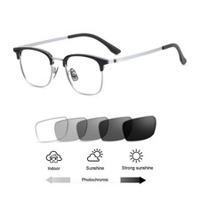 Men Transition Photochromic Reading Glasses UV400 Sunglasses Readers 0.00 4.00