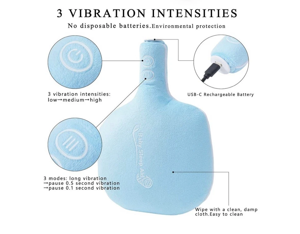 Baby Vibrating Mattress Pad Sleep Soother NEW - Image 2 of 4