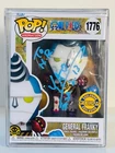 Funko Pop! One Piece #1776 GENERAL FRANKY signed by Kazuki Yao (JVA) w/ PSA