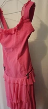 Elegant used dress mod. Versace Jeans Couture Pink Size 42
