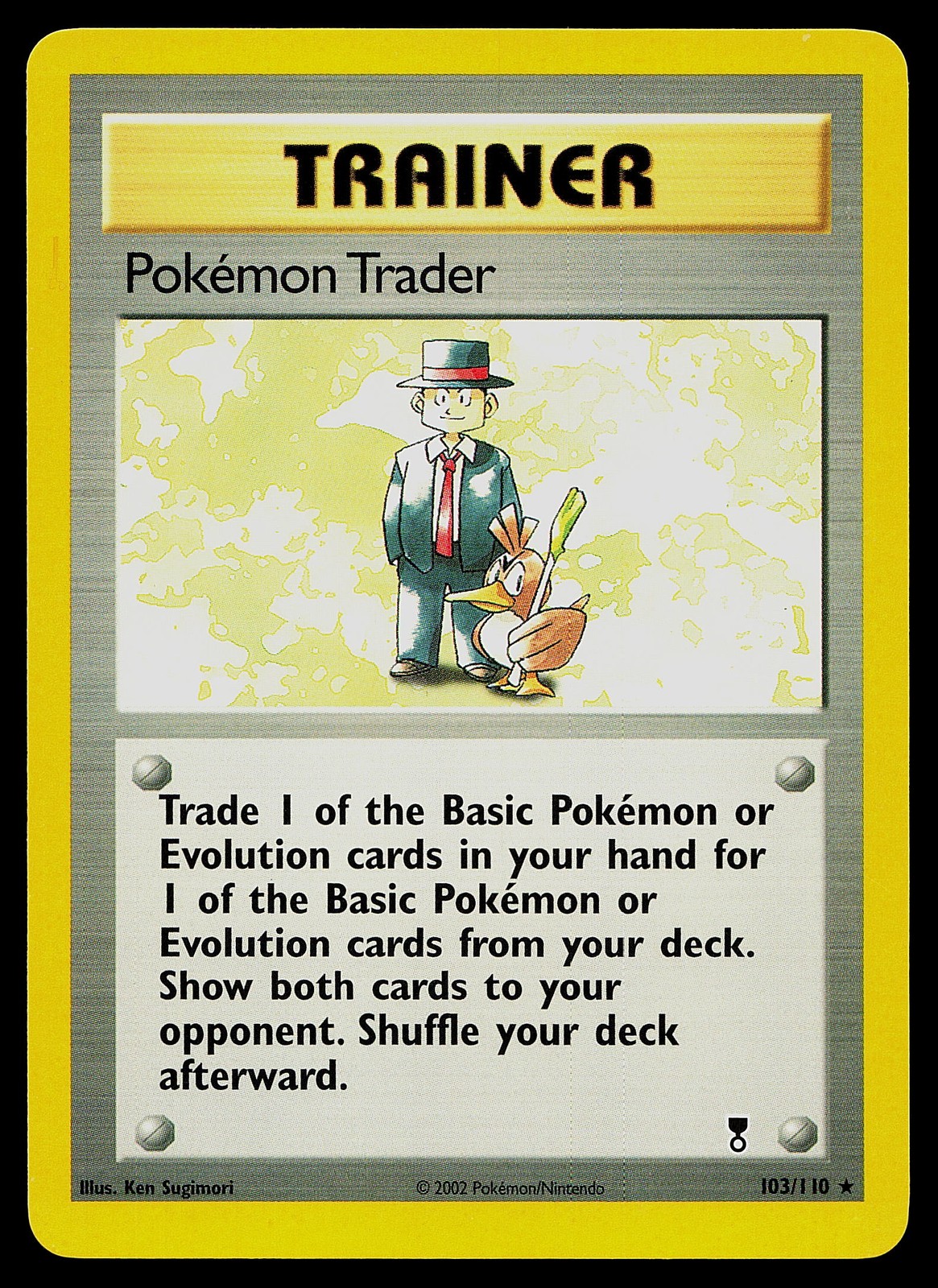 Pokemon Card - Pokemon Trader Legendary Collection 103/110