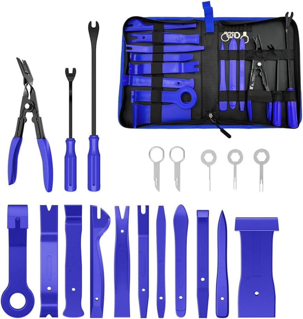 Car Interior Disassembly Kit Trim Removal Tool Car Clips Puller Diy Panel Tool