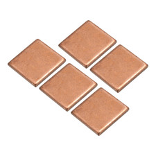 Heatsink Copper Sheet Shim 2mm Thickness 20 X 20Mm Pads with Thermal Conducti