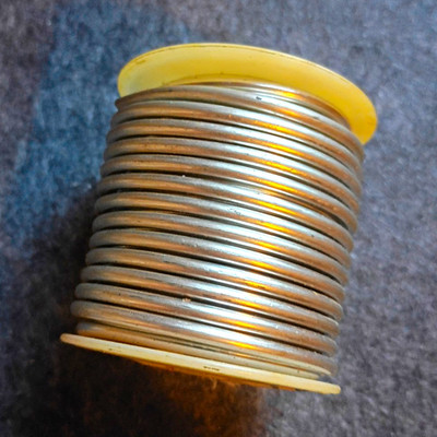 Silvabrite 100 Lead Free Antimony Free Solder Wire 1/8'' 1 lb Spool R53-851
