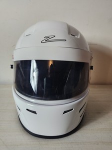 Zamp FSA-3 Helmet White Full Face SA2010 Autocross Size X-Small