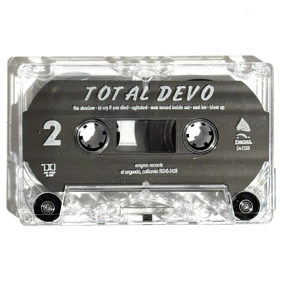 🤘 Devo TOTAL DEVO Cassette 1988 💿 OG New Wave ⚡   Foto 4 de 4