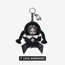 SKULLPANDA  Wednesday Plush Classic Dress Version POP MART Authentic