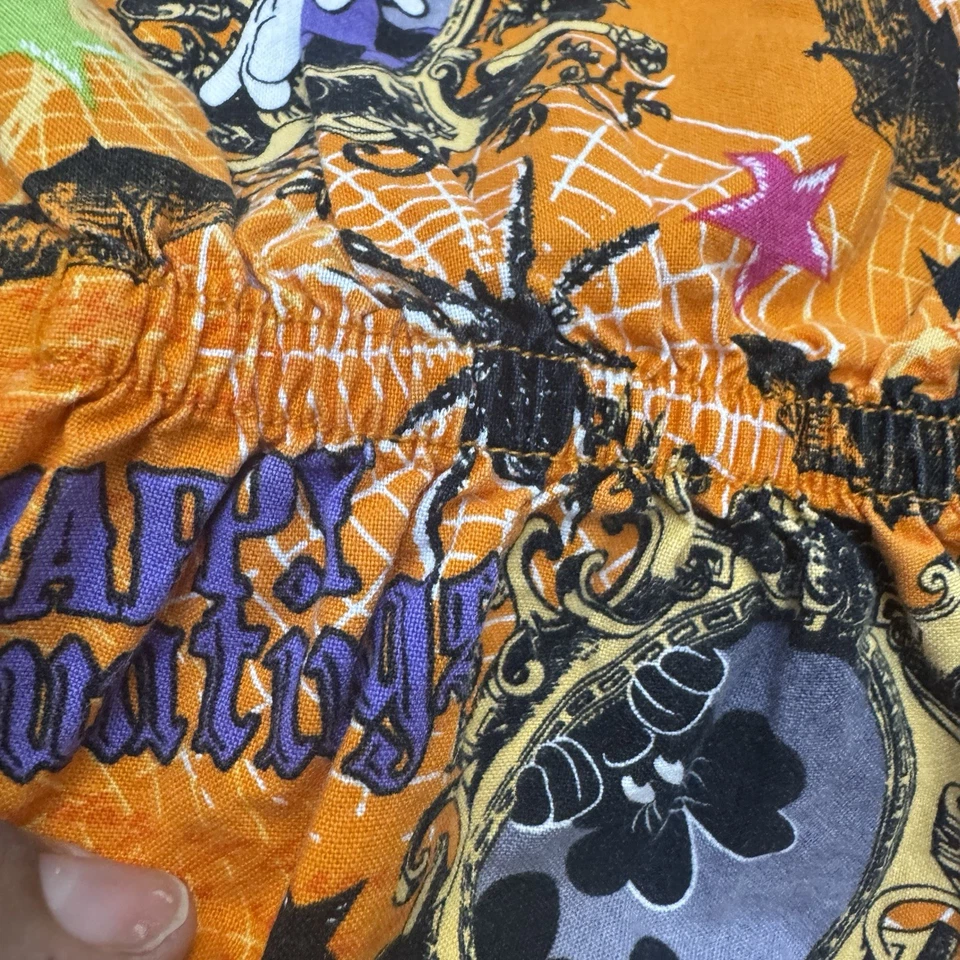 Blusa Médica Disney Halloween Naranja Mickey Minnie Mouse Para Mujer M Mediana Foto 3 de 4