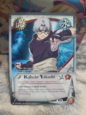 Sound Ninja Deck Core Naruto CCG Card Lot 1st Edition Rare Uchiha