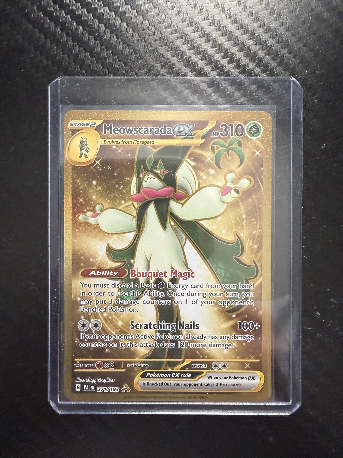Meowscarada ex 271/193 Sv02: Paldea Evolved Holo