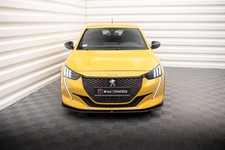 Frontlippe passend f&uuml;r Peugeot 208 GT Mk2 schwarz matt