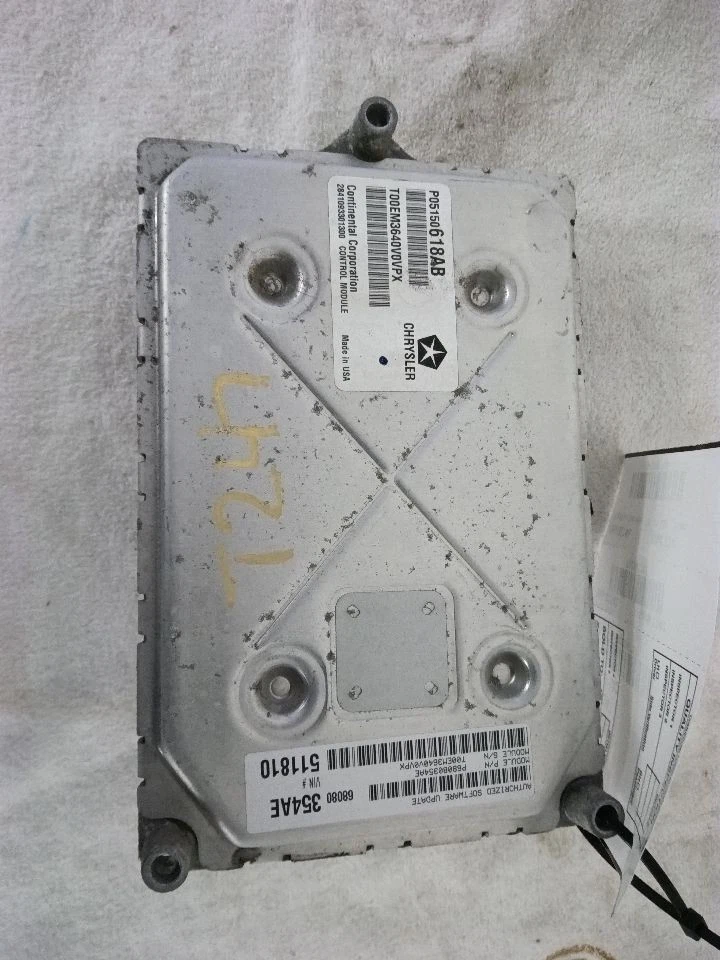 Módulo de control electrónico Motor ECM 3,6 L 2011 2012 Dodge Journey ECU Foto 2 de 3