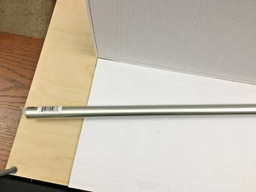 MinkaAire DR548-ABDD 48" Fan Downrod, 1" OD, Threaded 1 end - Brushed Aluminum - Picture 3 of 6