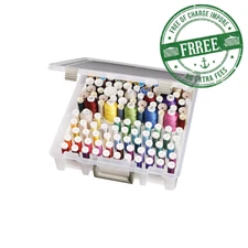 ArtBin Super Satchel Thread Box - Versatile Thread Storage - 108 Pegs FREE SHIP