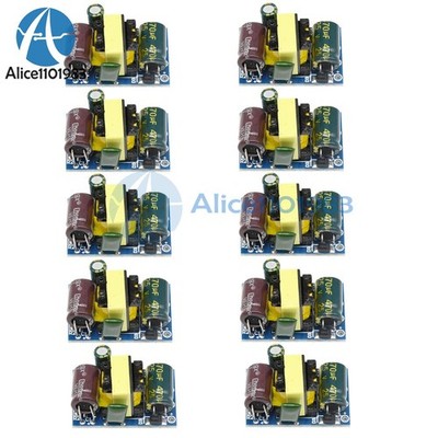 10PCS 9V 500mA AC-DC   Converter Step Down Power Module Adapter Transformer #qm