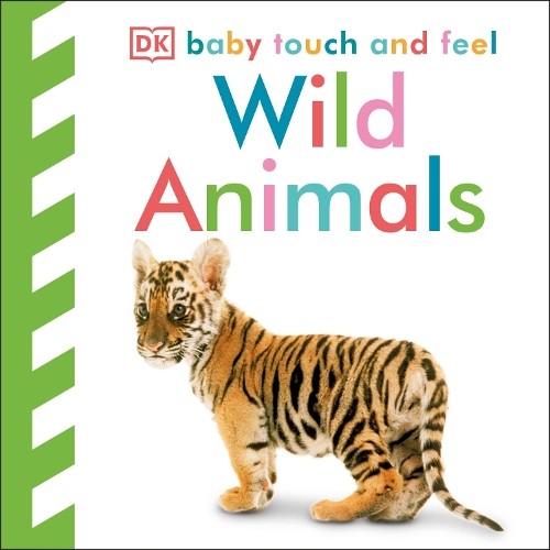 Малыш потрогает диких животных (настольная книга) Baby Touch and Feel (ИМПОРТ из Великобритании)