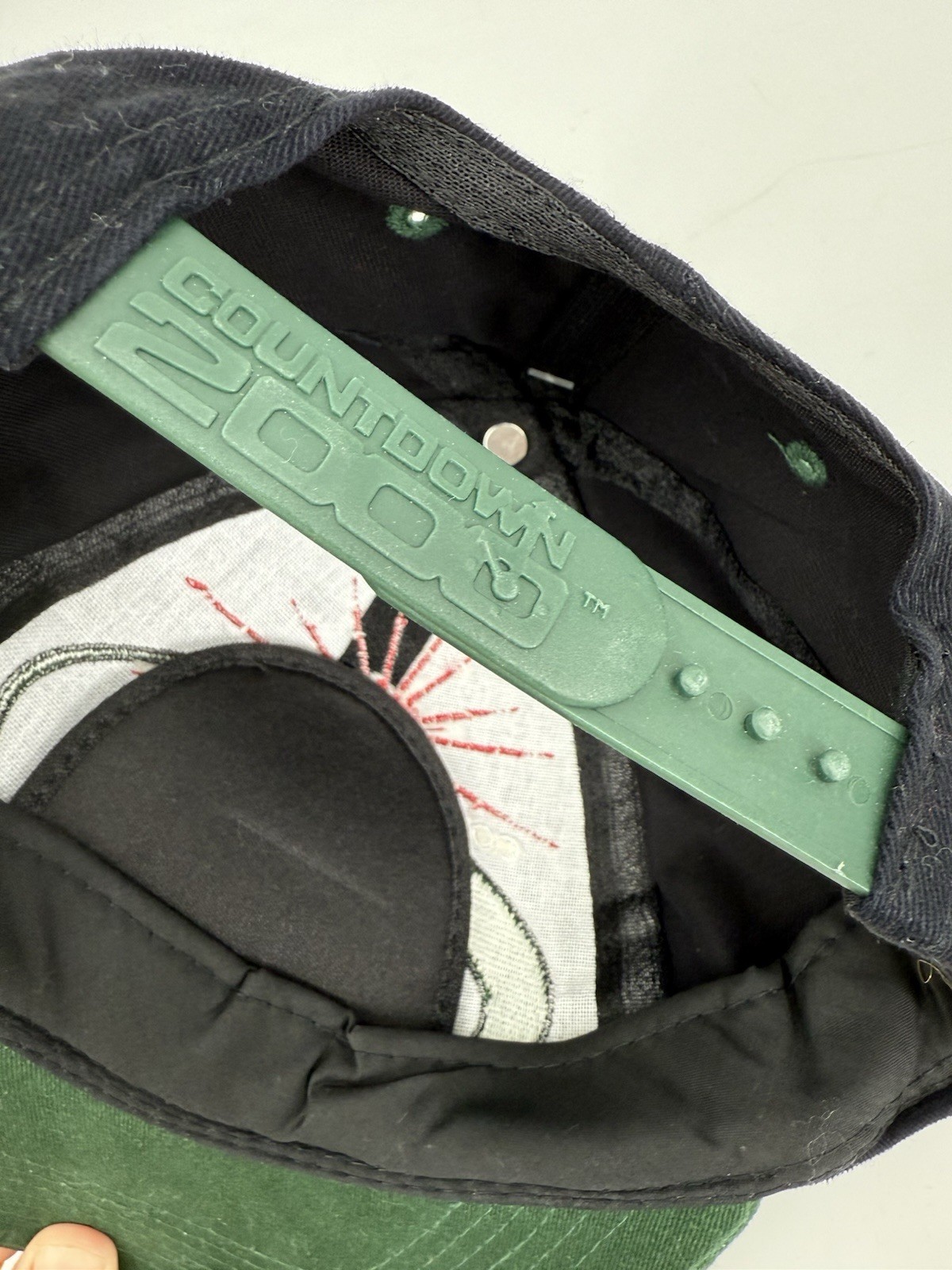 Vintage Countdown 2000 Baseball Cap Millennium Sn… - image 8