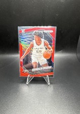 2024-25 Panini Prizm Black Harrison Ingram #239 Ruby Wave Prizm (RC)