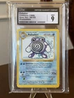 1999 POKEMON BASE SET SHADOWLESS #38 POLIWHIRL CGC 9 MINT
