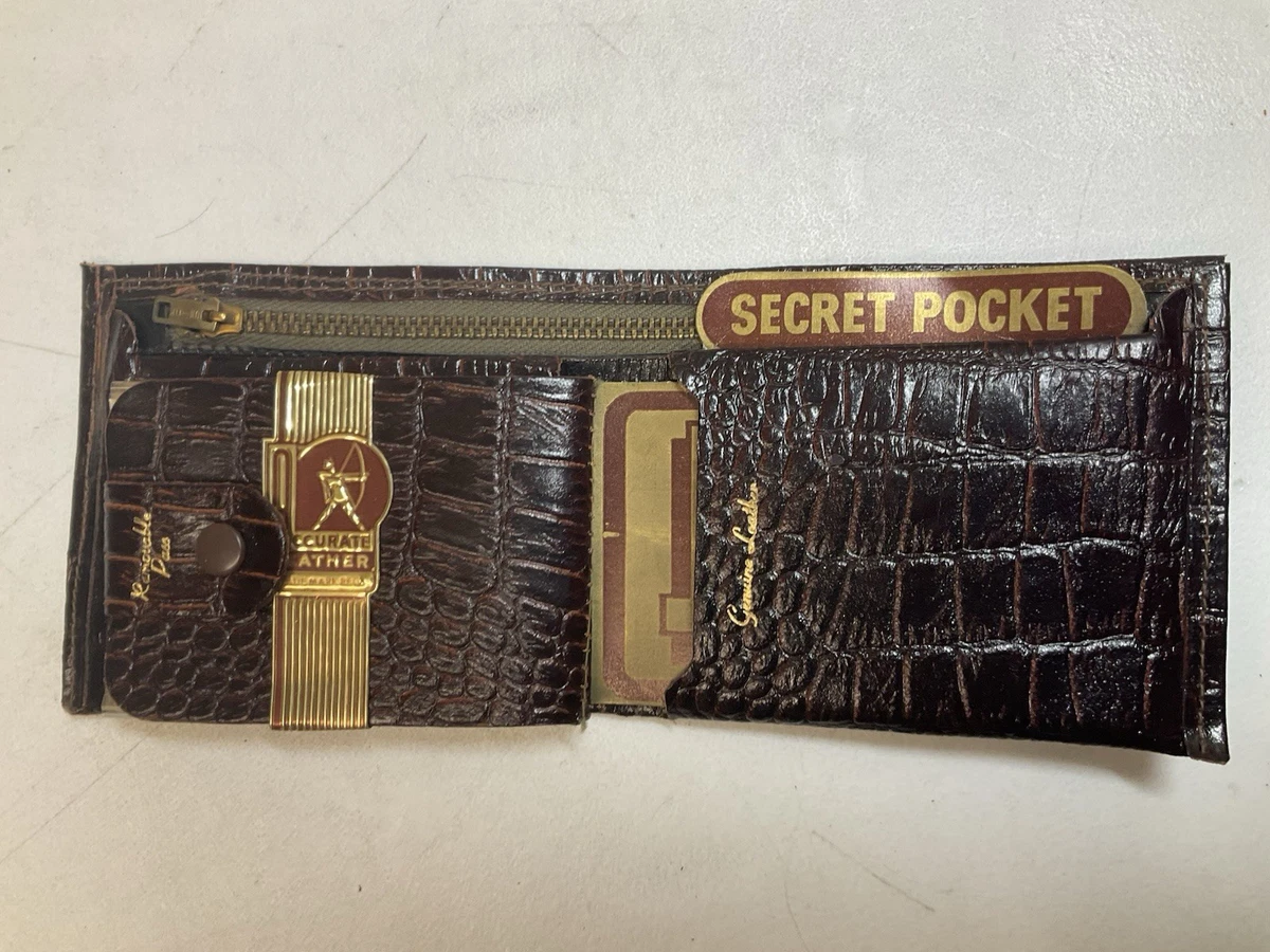 Men 1960s Vintage Wallets & Coin Purses for sale | eBay