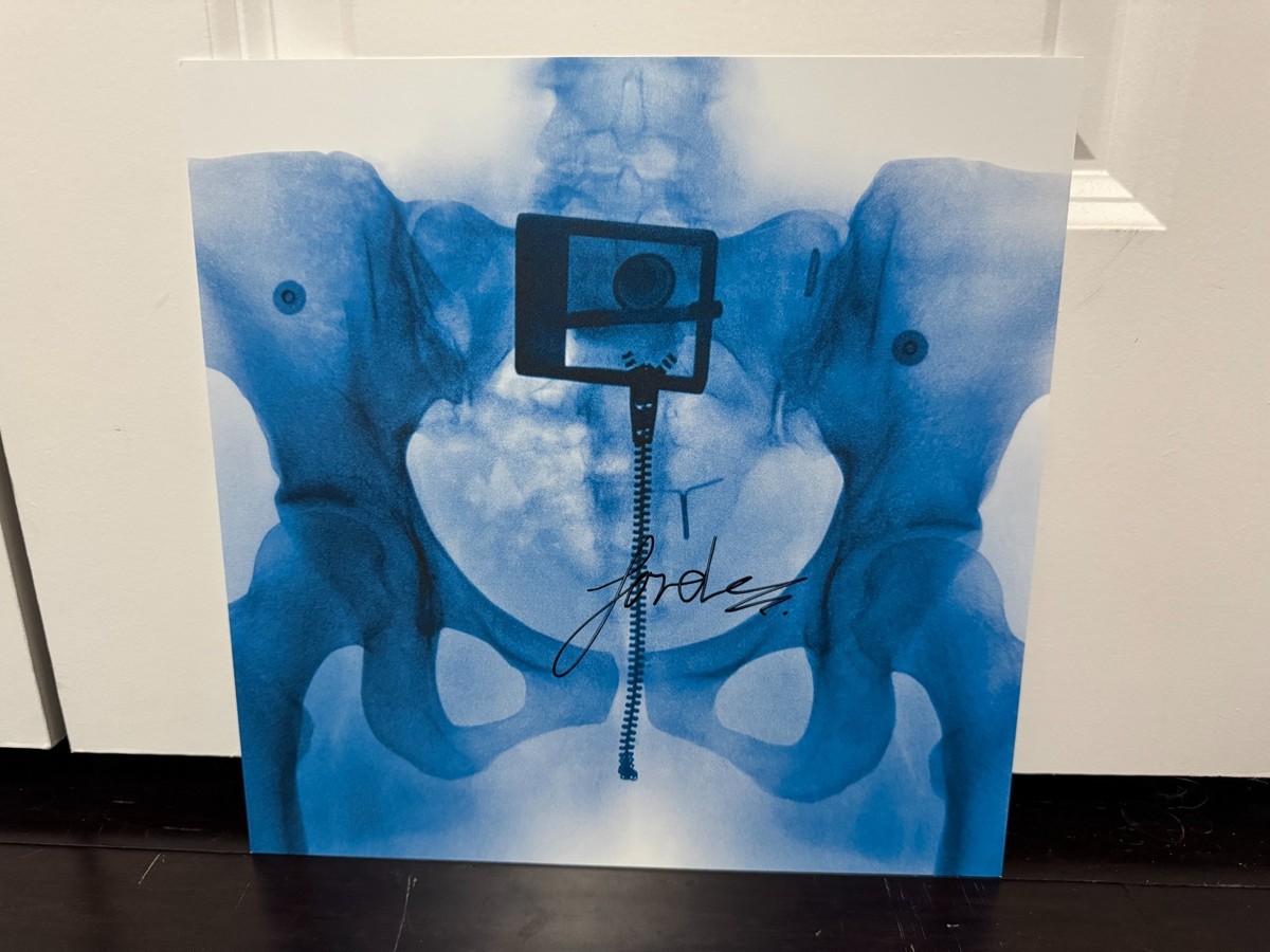 Lorde VIRGIN GATEFOLD X-Ray Picture Disc Vinyl LP