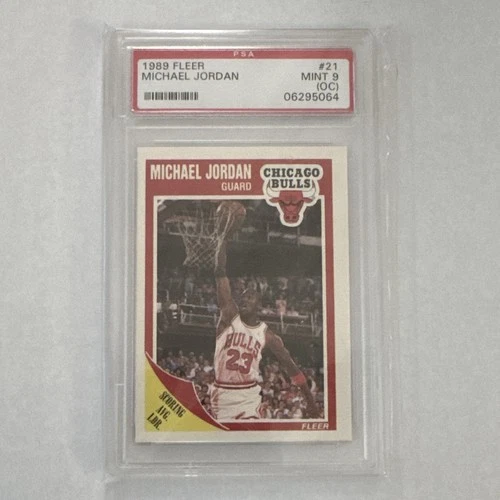 Jordan 1989 Fleer Base Set Jordan #21