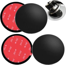 4 Pack 3.74" Sticky Adhesive Dashboard Mounting Disk for Suction Cup Phone Mount