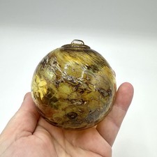 Glas Kugel Fensterkugel Glaskunst Einschmelzungen Handgefertigt