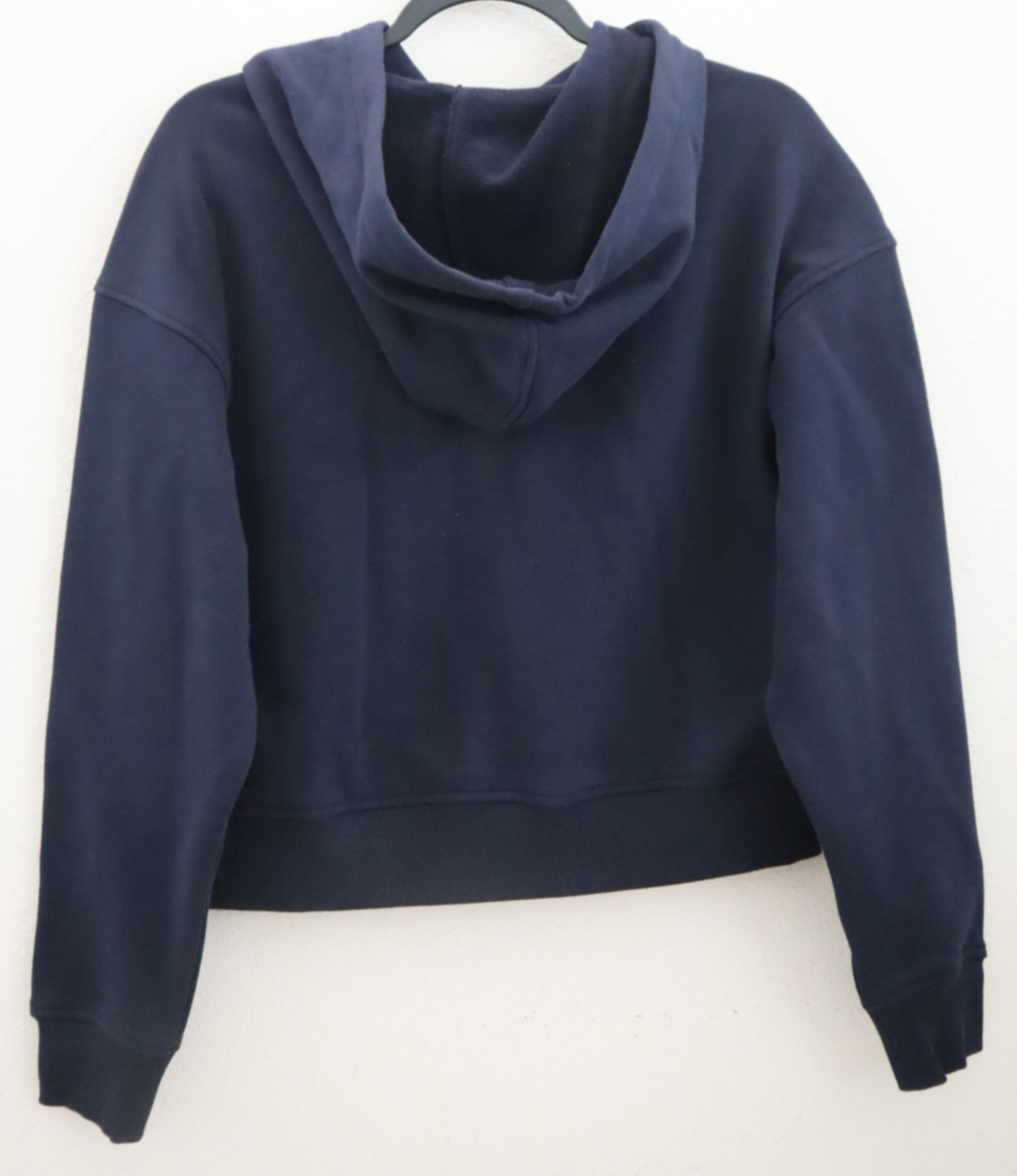 3.1 Phillip Lim Women's Sz XS Navy Blue Don't Sweat It Cropped