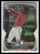 2023 Bowman Chrome Draft Refractors #BDC62 Welbyn Francisca