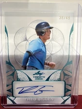 2024 LEAF TRINITY - THEO GILLEN - CLEAR AUTO - 46/49 - BLUE - #CA-TG1