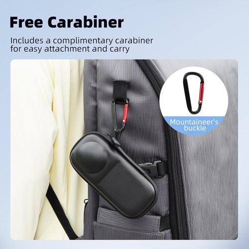 Carrying Case for Insta 360 X4 X5 (for Original Lens Cap), Portable Small Stora - Picture 8 of 18