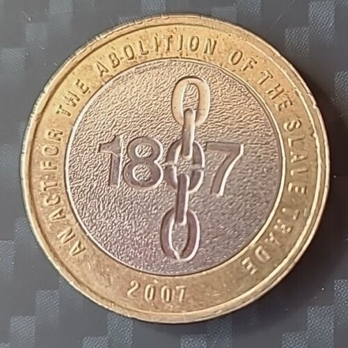 Rare £2 Coin Abolition Of Slavery - Photo 1/2