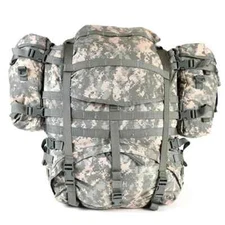 USGI MOLLE Large Rucksack COMPLETE with Sustainment Pouches UCP / ACU Camo VGC