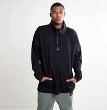 Nike Air Jordan Jumpman Flight Loop Men's Cotton Sweatshirt Black Size L