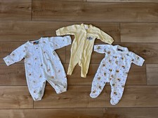 Vintage Winnie The Pooh 90s Y2K Sleeper Lot Snaps Disney Baby Pajamas