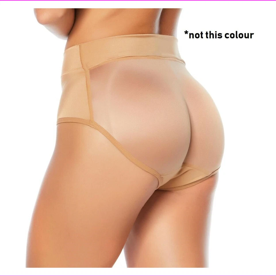 Panty acolchado Rhonda Shear 625-343 negro, talla 2X Foto 2 de 2