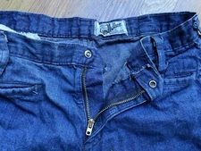 Landlubber American Denim Short Shorts 70s Vintage Fringe Sexy - Hoffman & Co