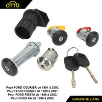 Schloss SchlüSsel Riegel Set Komplett FüR Ford Ka Ab 1996 Ab 2002 - 3N21F22050BB