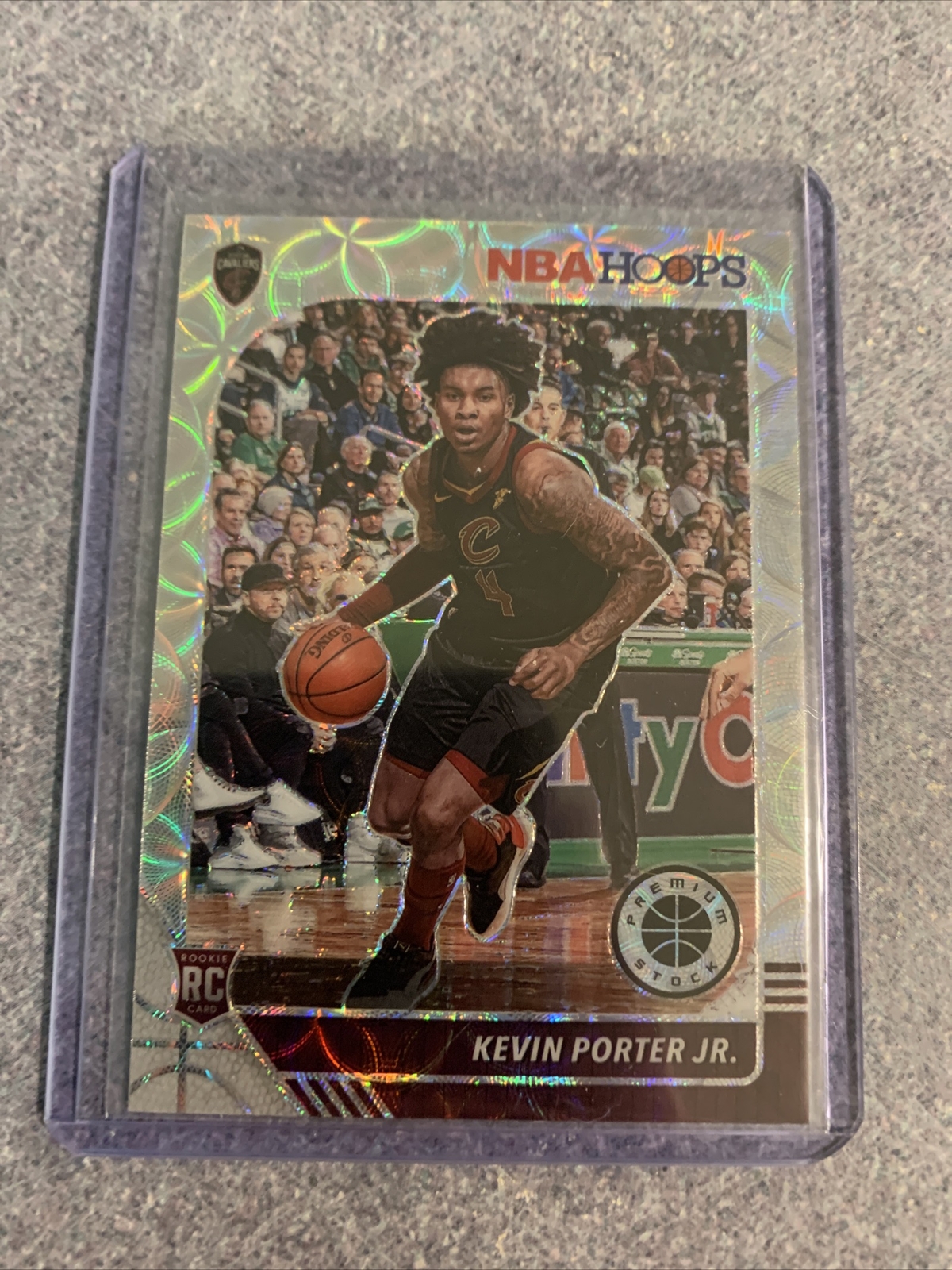 2019-20 Hoops Premium Stock Prizm Silver Scope #225 Kevin Porter Jr. Rockets Cav
